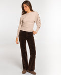 PULLOVER LIKE SISTERS · BEIGE