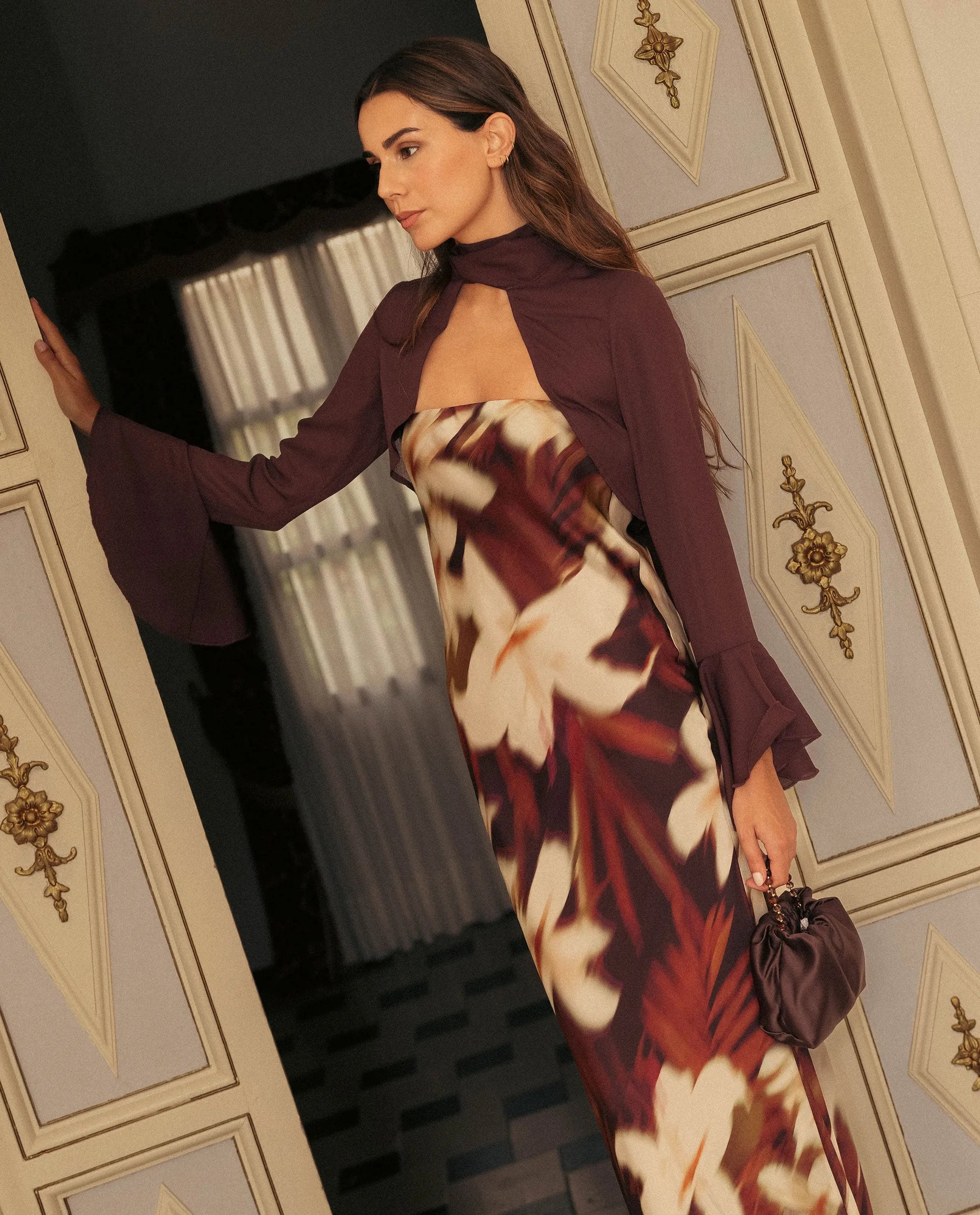 chiffon jackets for dresses Chiffon Waist Length Full/Long Sleeve Jacket With Appliqued Beading - Jackets