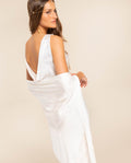 SCIALLE JACQUARD - BIANCO