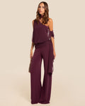 OLIVIA JUMPSUIT · PLUM