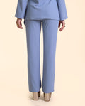 Pantalón Azul Celeste Elástico Traje Mujer | Invitadas THE-ARE