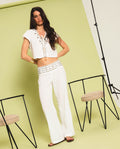 PANTALÓN ESSENCE · BLANCO