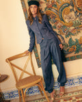 PANTALÓN BEATRICE · AZUL