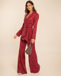 PANTALÓN JULIETTE · BURDEOS