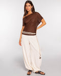 PANTALONI SIROCO · ECRU