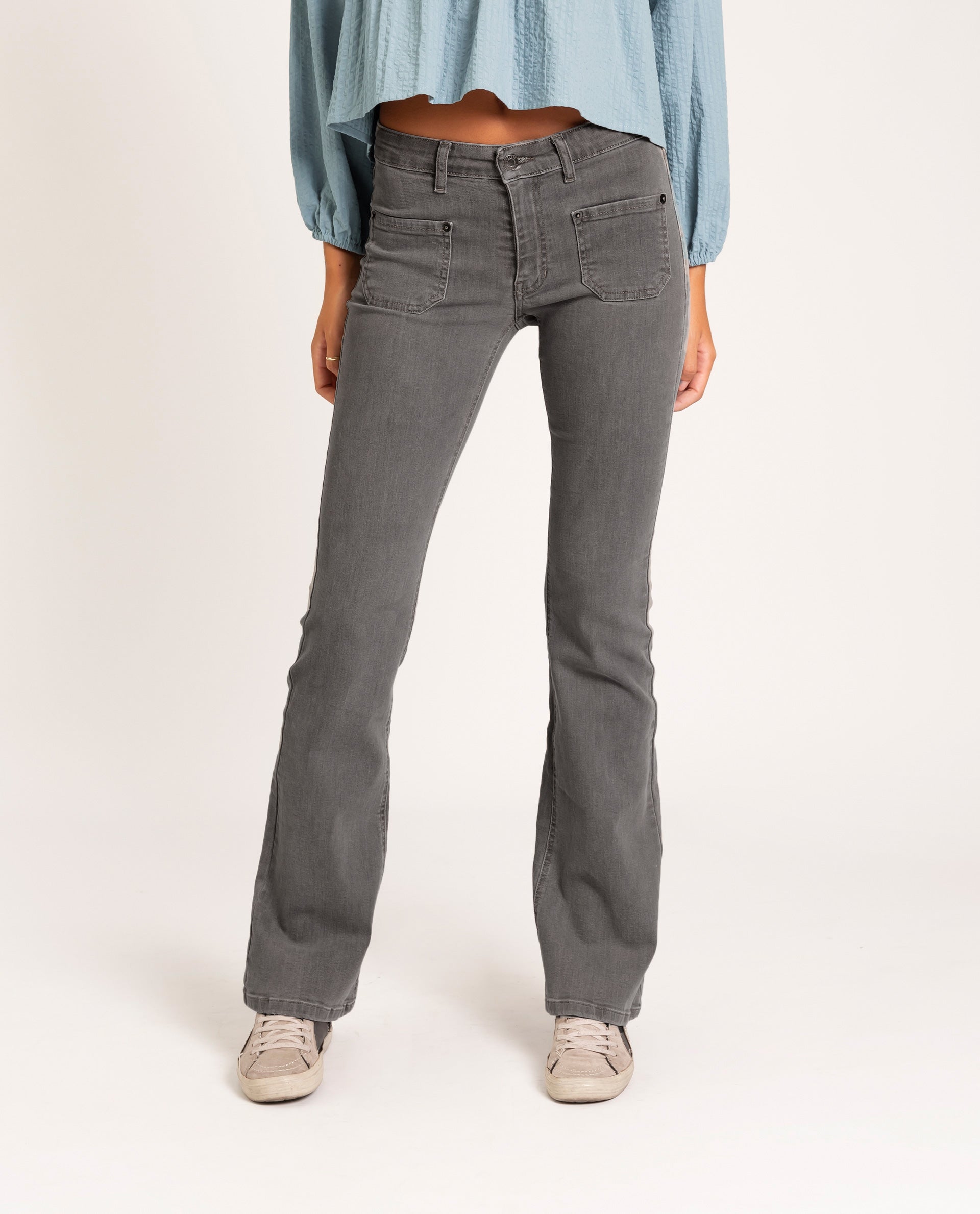 OFF ROAD JEANS - GRAY