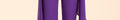 Pantalón Largo de Mujer Morado Elegante Campana | Invitadas THE-ARE