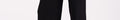 Pantalón Negro Mujer Cintura Drapeada | THE-ARE