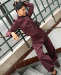 THE SHIFT TROUSERS · PLUM