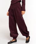 THE SHIFT TROUSERS · PLUM
