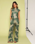 JADE BLOOM TROUSERS · GREEN