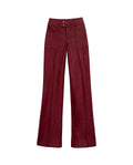 Pantalón Rojo Poliepiel de Mujer | THE-ARE