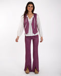PANTALÓN BOHO COUNTRY | Pantalón Punto Estampado para Mujer | Colección Primavera THE-ARE