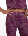 PANTALÓN BOHO COUNTRY | Pantalón Punto Estampado para Mujer | Colección Primavera THE-ARE