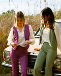 PANTALÓN BOHO COUNTRY | Pantalón Punto Estampado para Mujer | Colección Primavera THE-ARE