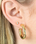 SPARK PIERCING · SILVER GOLD PLATED