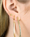 ORION PIERCING · SILVER GOLD PLATED