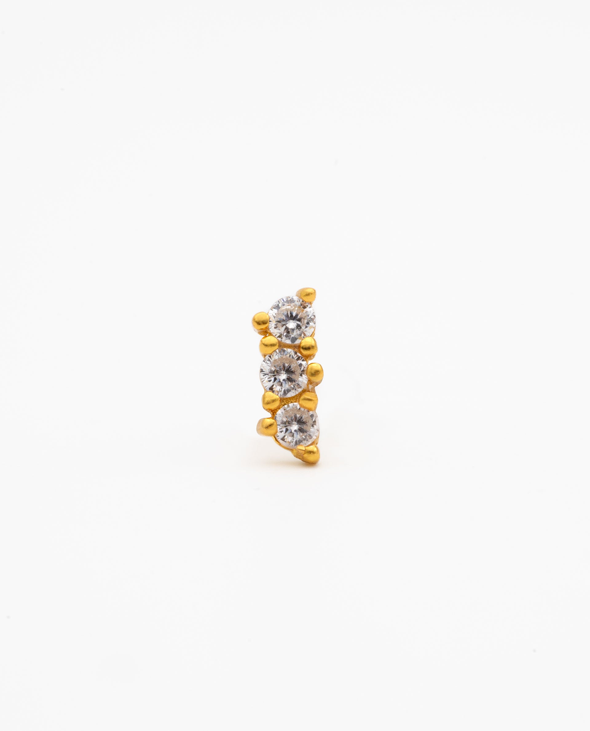 ORION PIERCING - GOLD PLATED SILVER