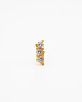 ORION PIERCING · SILVER GOLD PLATED