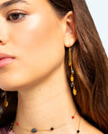 SOFT NOTE EARRINGS · GOLD