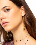 SOFT NOTE EARRINGS · GOLD