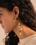 PENDIENTES GOLDEN DUST · DORADO