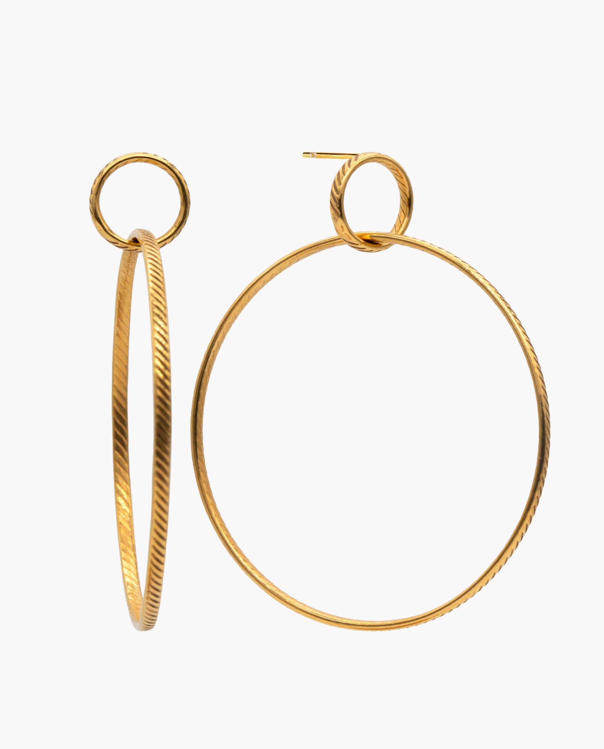 WISH EARRINGS - GOLD PLATED