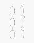 JOIN ME EARRINGS · SILVER PLATED