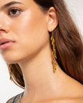 DAILY TOUCH EARRINGS · GREEN AND GOLD