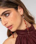PENDIENTES SUMMER RAIN · CORAL