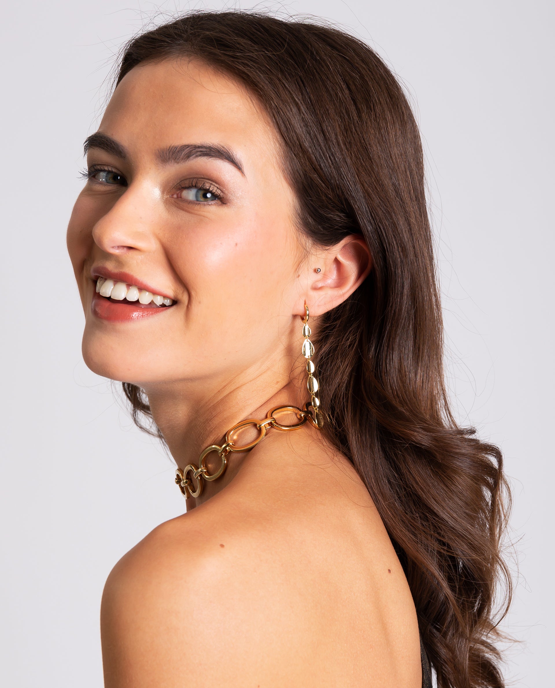 RAINDROPS EARRINGS - GOLD PLATED