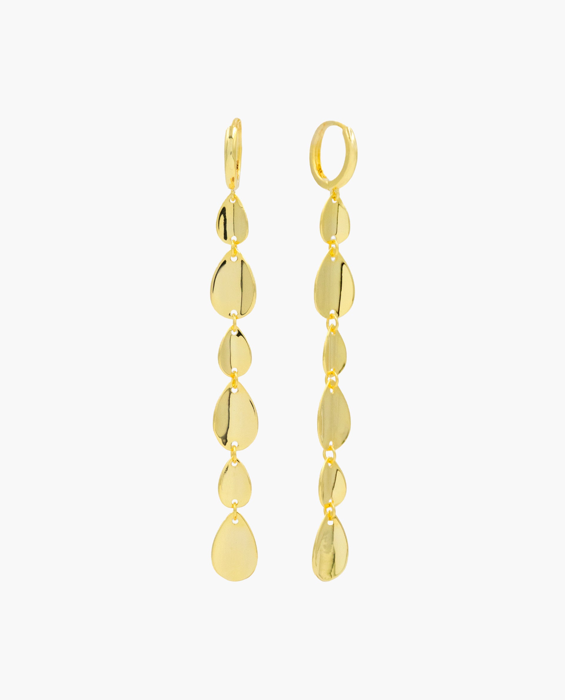 RAINDROPS EARRINGS - GOLD PLATED