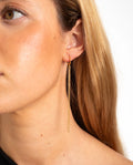Dance With Me Hoops · Silver Gold Plated