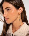 PENDIENTES DUNE · MARRÓN