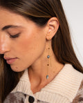 PENDIENTES DUNE · MARRÓN