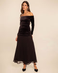 VESTIDO ISABEL · MARRÓN
