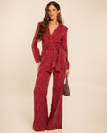 PANTALÓN JULIETTE · BURDEOS