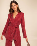 BLAZER JULIETTE · BURDEOS