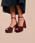 SANDAL #12 · PLUM