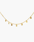 MOONS ANKLET · GOLD PLATED STEEL