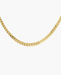 GREEK ANKLET · GOLD PLATED STEEL