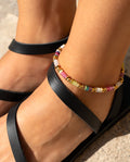 Marines Ocean Anklet · Gold Plated Steel