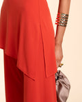 TOP ALGECIRAS | Top Palabra de Honor Asimétrico Elegante Coral | Invitadas THE-ARE
