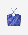 TOP FEEL ALIVE | Multiposition Printed Top with Ruffled Neckline | THE-ARE
