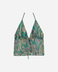 TOP HABANA | Tank Top com estampado Paisley | Coleção de verão THE-ARE