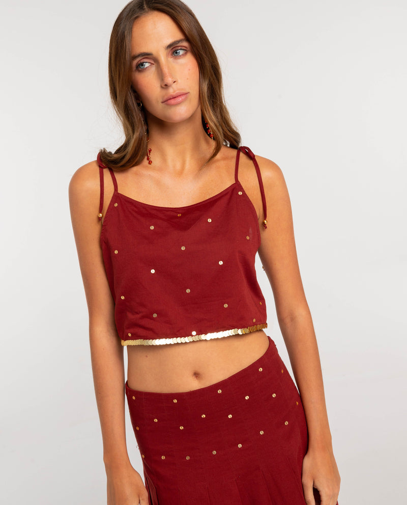 TOP BURNT BLUSH · TERRACOTA