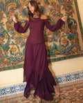 VESTIDO MARGARIDA · BURDEOS