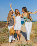 VESTIDO DE AMANHÃ: Vestido curto branco com alças e costas decotadas : THE-ARE