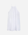 VESTIDO DE AMANHÃ: Vestido curto branco com alças e costas decotadas : THE-ARE