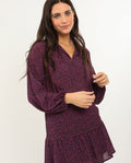 VESTIDO MAKE MEMORIES | Vestido Corto de Flores con Manga Larga | THE-ARE